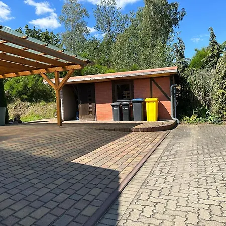 Ferienhaus Am Hang, Sky-Entertainment, Dazn, Carport, Alles Barrierefrei Blankenburg  Buitenkant foto